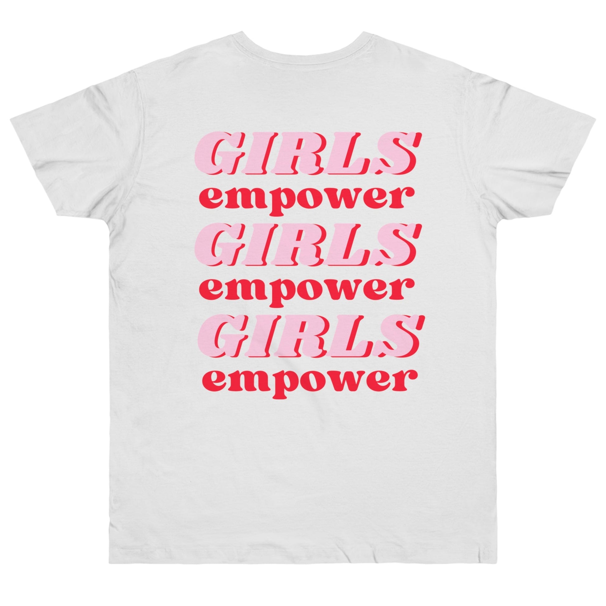 Printify - Girls Empower Girls Single Jersey T-shirt - Female Empowerment - Yonifyer