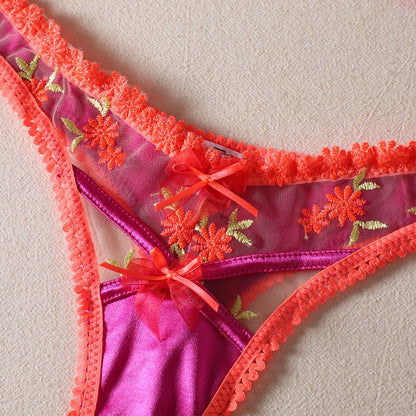 Yonifyer - Aurora - Vibrant Bloom Lingerieset - Yonifyer