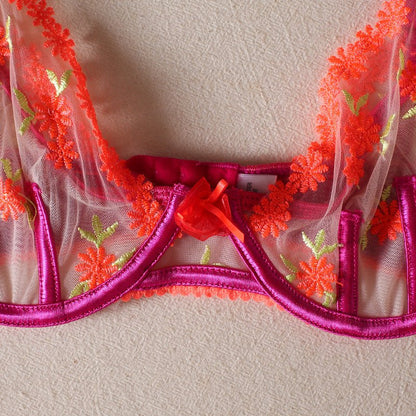 Yonifyer - Aurora - Vibrant Bloom Lingerieset - Yonifyer