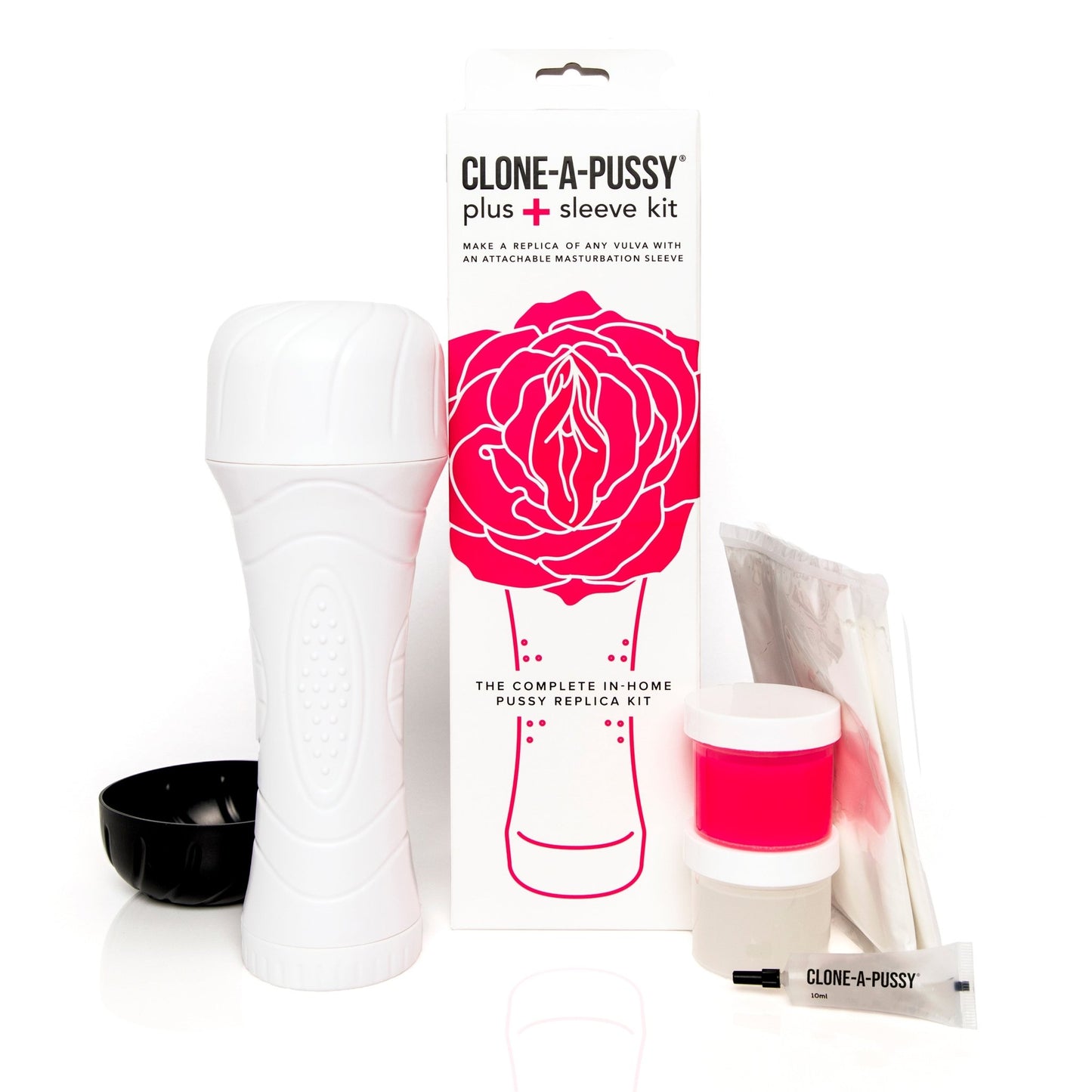 Clone-A-Willy - Clone-A-Pussy 'Kloon Je Vagina' - Plus Kit met Sleeve - Yonifyer