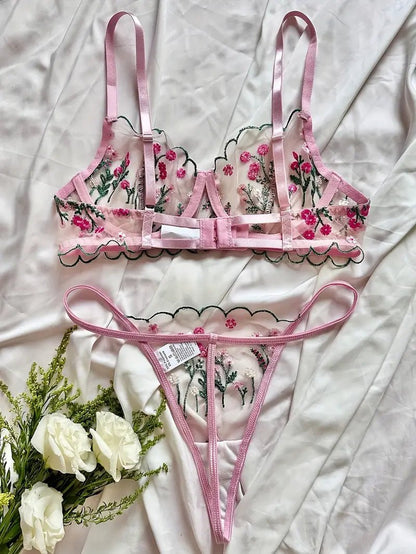 Yonifyer - Flora Lingerie Set - Yonifyer