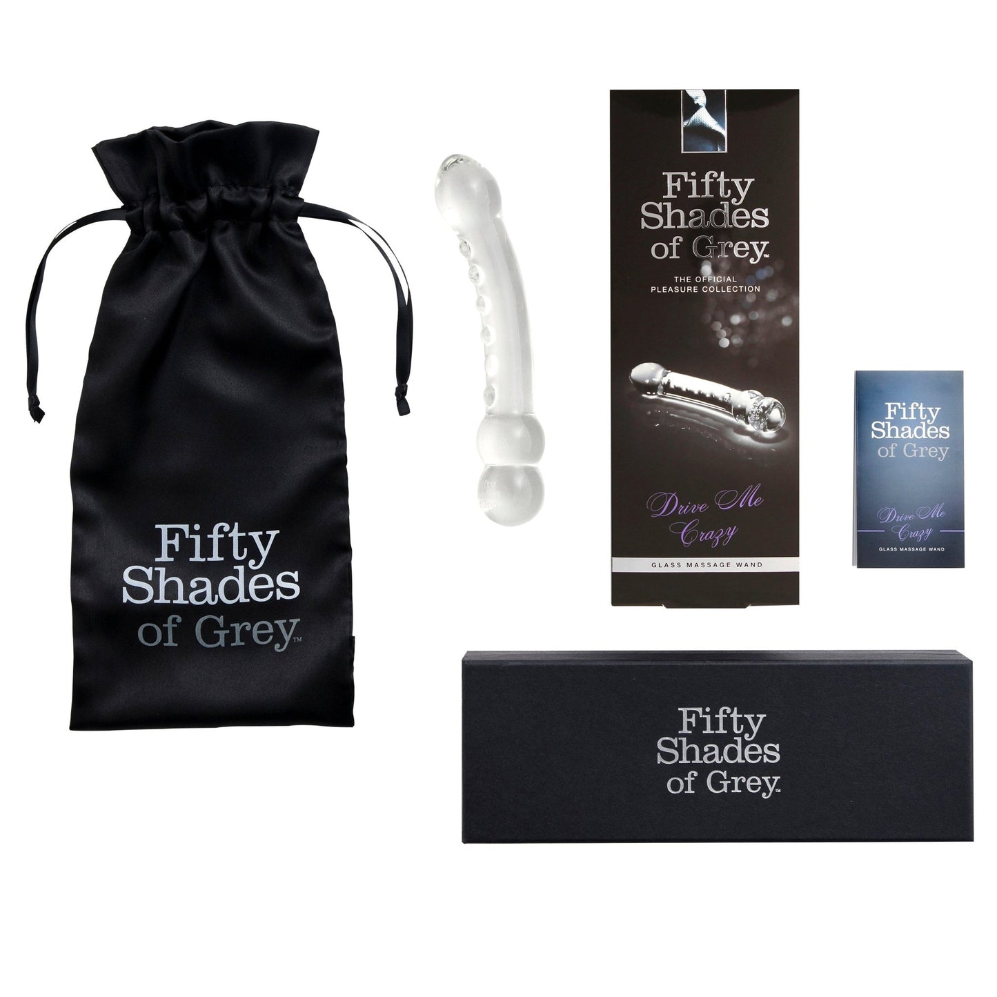 50 Shades Of Grey - Glazen Massage Wand | 50 Shades of Grey - Yonifyer