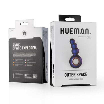 Hueman - Hueman - Outer Space Vibrerende Buttplug - Yonifyer