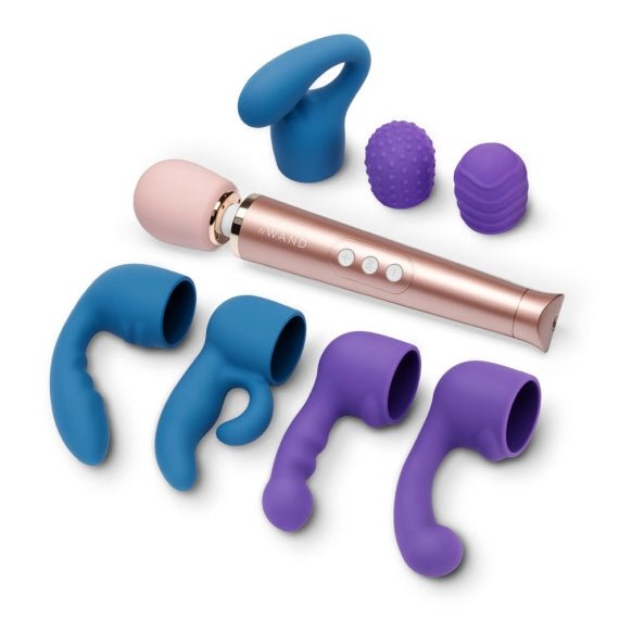 Le Wand - Kopie van Le Wand Petite Massager + Attachments Bundle - Rosy Gold 2.0 - Yonifyer