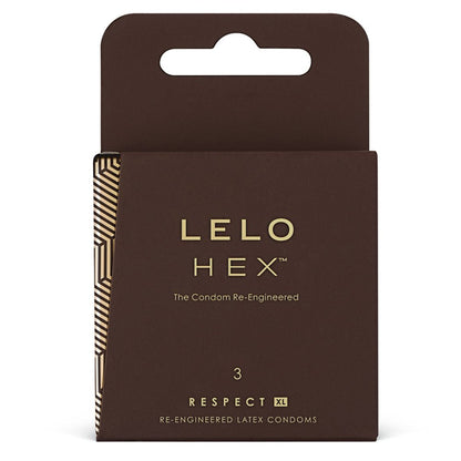 LELO - LELO - Hex Condooms Respect XL | 3 pack - 12 pack - 36 pack - Yonifyer