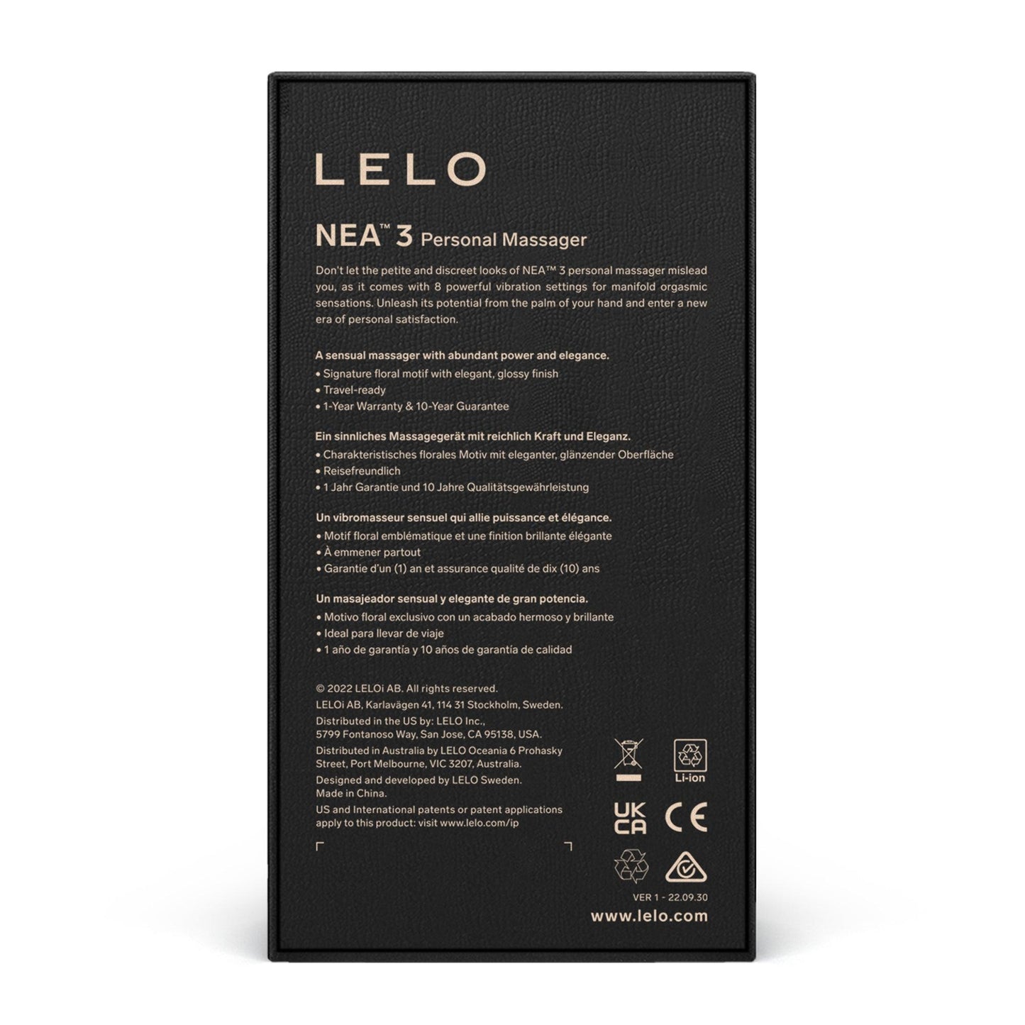 LELO - LELO - Nea 3 Personal Massager - Yonifyer