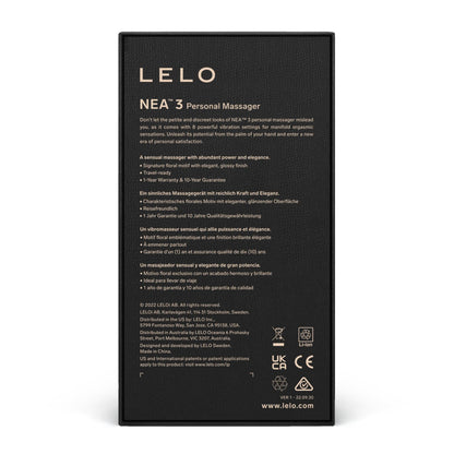 LELO - LELO - Nea 3 Personal Massager - Yonifyer