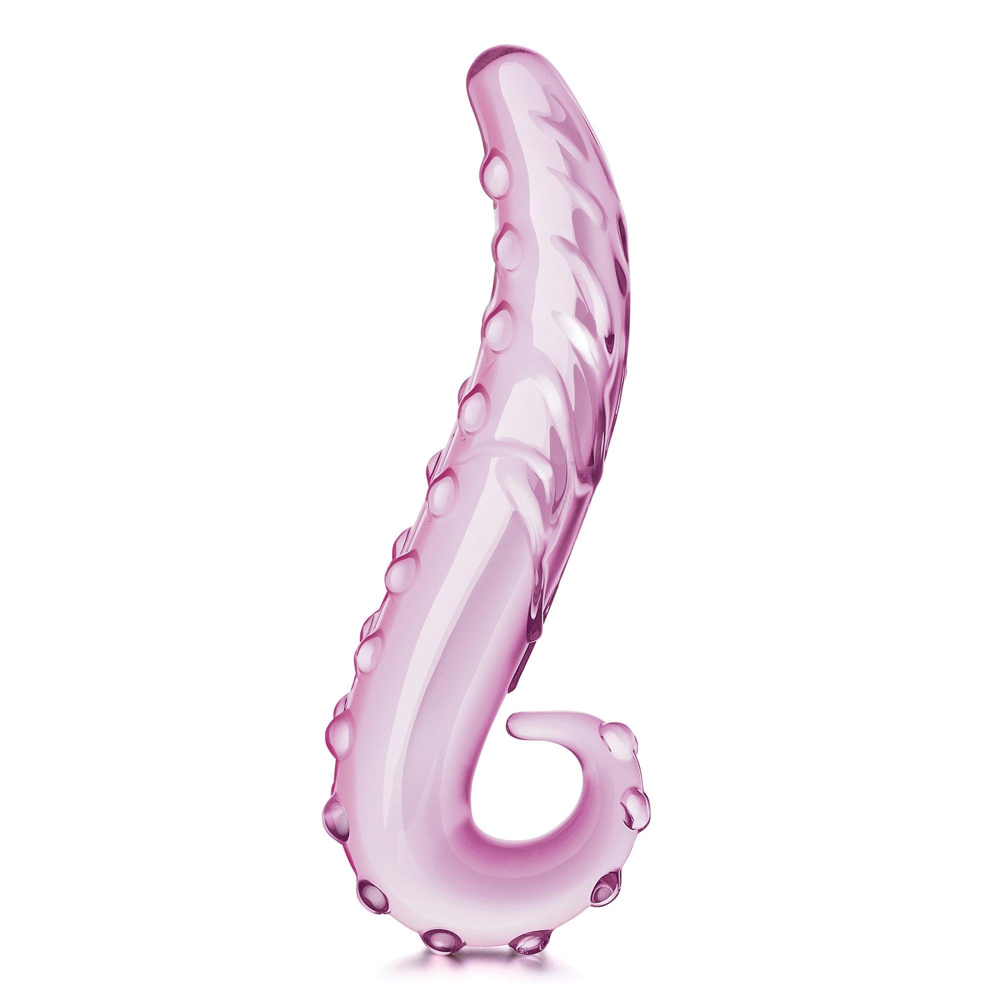 Glass - Lick It - Glass Dildo - Yonifyer