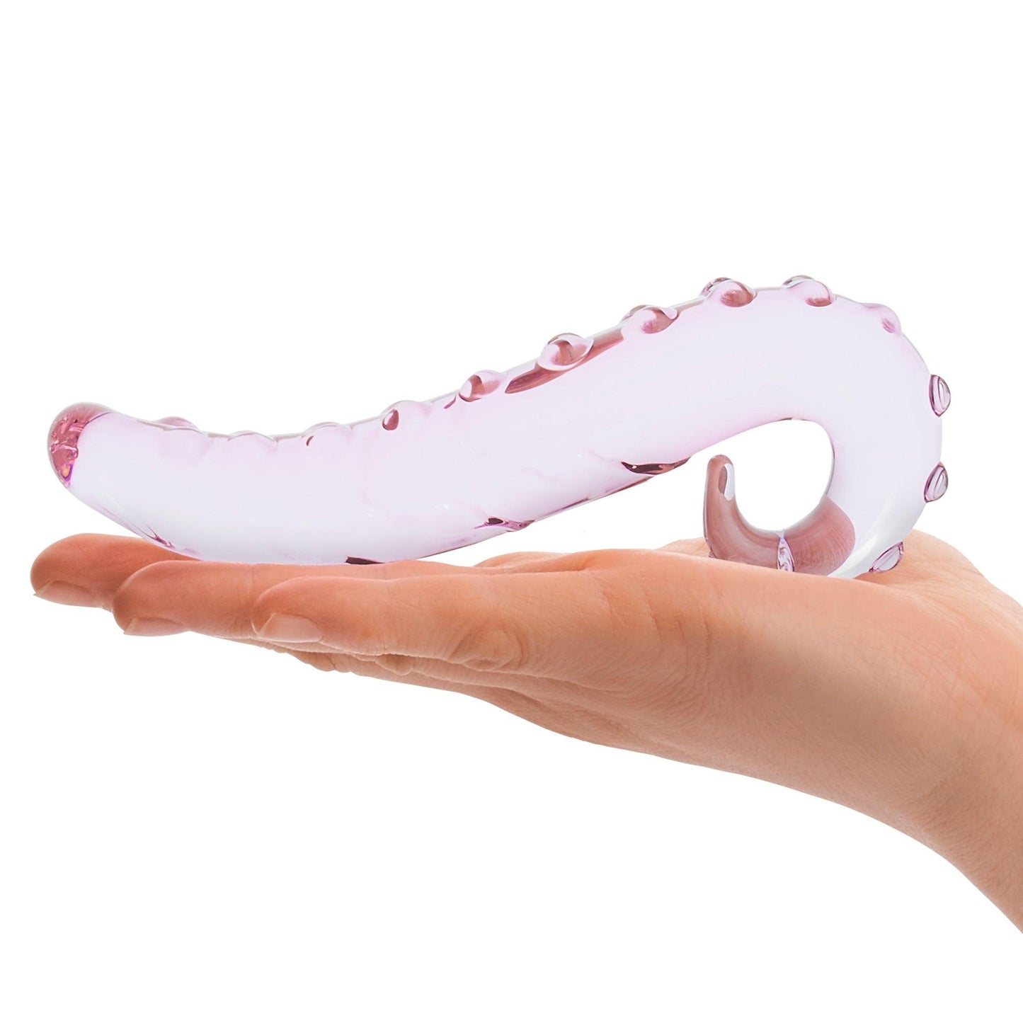 Glass - Lick It - Glass Dildo - Yonifyer