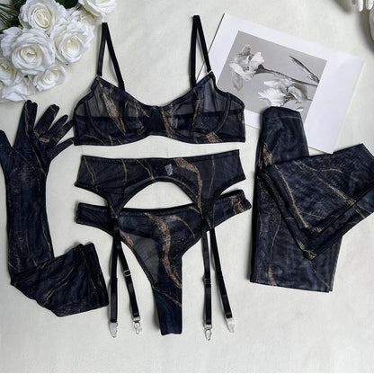 Yonifyer - Marbella 5-delige Lingerie Set - Yonifyer