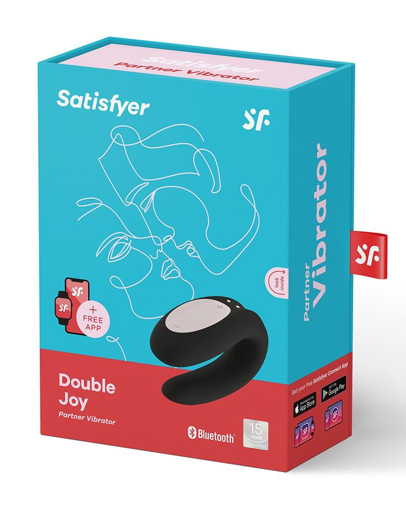 Satisfyer - Satisfyer Double Joy Koppel Vibrator - Yonifyer