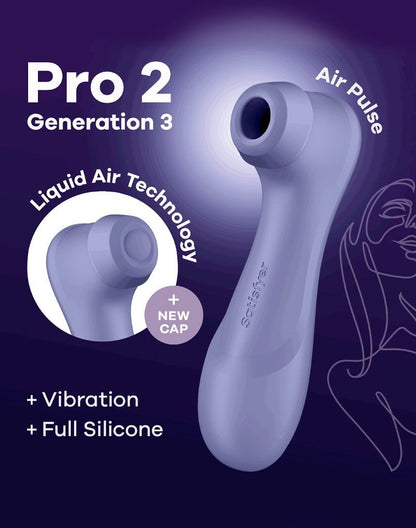 Satisfyer - Satisfyer Pro 2 Generation 3 - Luchtdruk Vibrator - Yonifyer