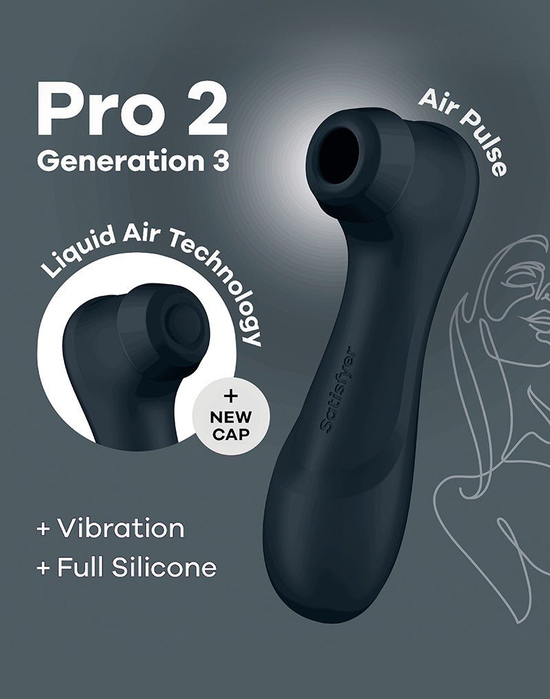 Satisfyer - Satisfyer Pro 2 Generation 3 - Luchtdruk Vibrator - Yonifyer